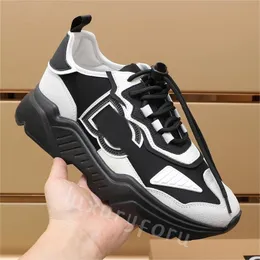 Designer de luxo sapatos casuais platfrom tênis couro genuíno rendas até sapatos esportivos du jia sapatos de alta qualidade homens mulheres pequenos sapatos brancos tamanho 38-44
