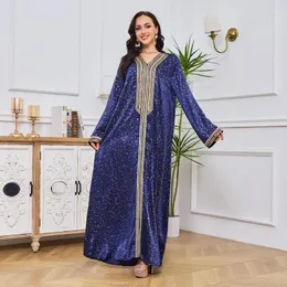 Ubranie etniczne Kobiety muzułmańska sukienka Kimono Khimar Hijab Abaya Kaftan Kebaya Ramadan Abayas Jilbab Dubai Islam 2024 Eid Long Sukienki