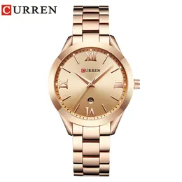 CURREN Watch Women Watches Ladies 9007 Steel Women's Bracelet Watches Female Clock Relogio Feminino Montre Femme 240102