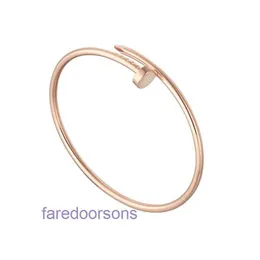 Luxury Car tiress Bracelets online store Intermediate inspection 99 NEW 5mm wide rose gold narrow small nail bracelet available in Have Original Box