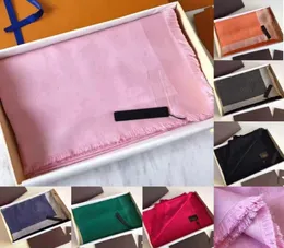 7 kleuren sjaals voor dames Heren Sjaal luxe Pashmina Topkwaliteit Zijde Katoenmix Mode Zijden Sjaal Ontwerpers Sjaals7439697