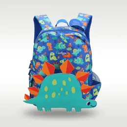 Australia Smiggle Original Children's Schoolbag Boys Backpack Waterproof Hat Dinosaur School Supplies Kids 14 Inches 4-7 Year 240102