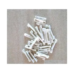 1000 Pcs Pure White Plastic Bar Safety Pin Id Badge Crafting Back Suit For Brooch Diy Craft 3Zd1K 2Nnxs9389484