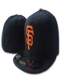 Sombrero ajustado barato entero en marcas de gorras de béisbol Gigantes Sombreros ajustados Gorra de béisbol Sombrero de ala plana Tamaño del equipo Gorra de béisbol Gigantes Clas2051012