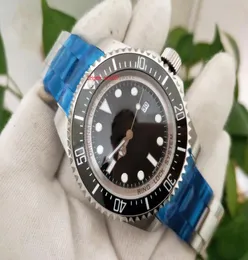 Relógios de pulso de alta qualidade mais vendidos 44mm SeaDweller 116660 mostrador preto moldura de cerâmica Ásia 2813 relógio mecânico automático masculino wa9494328