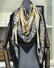 2019 nouveaux foulards de créateur de luxe cadeau 130130 cm grandes écharpes carrées et châles enveloppes Hijabs Pashmina hiver silencieux plage Cov4459485