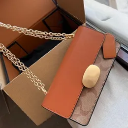 Eliza Designer C-formad armhålor axelväska coa kedja handväska kvinnor tote väska lyxiga högkvalitativa crossbody handväska shopping hobo plånbok dam mode väskor