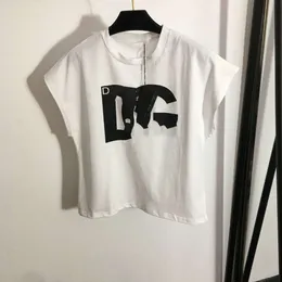Kvinnors hoodies tröjor Spring/Summer Shenzhen Nanyou Fashion Wear Simple Letter Printing kortärmad rund hals t-shirt