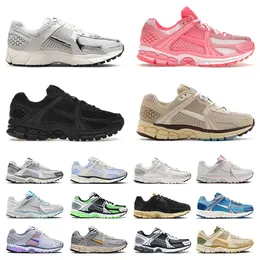 Nike Zoom Vomero 5 Athletic Running Shoes Men Women Coral Chalk Hot Punch Vast Grey Anthracite Yellow Ochre Cobblestone【Code ：L】Flat Pewter Panda Black Outdoor Trainers