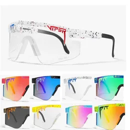 Projektanci Vipers Okulary przeciwsłoneczne Pits Men Tr90 Goggle Women Lunettes Shades Oversized Sunglass for Men H7xk#