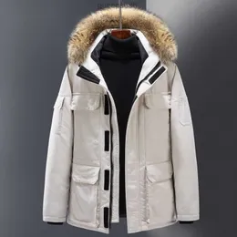 Piumino da uomo Parka Designer Uomo canadese Giacche Cappotti Abiti da lavoro invernali Giacca all'aperto Addensato Moda Mantenimento caldo Coppia Trasmissione in diretta Gooses012