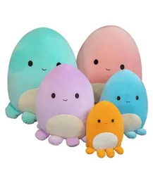 Squish Toy Animals Doll Kawaii Octopus Morbido simpatico amico farcito cuscino di cartone animato Regali di compleanno per bambini Ragazze 2107288366676