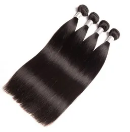 Malásia 100 extensões de cabelo humano sedoso em linha reta tramas duplas uma peça tramas de cabelo em linha reta produtos de cabelo de cor natural 830inc4794879