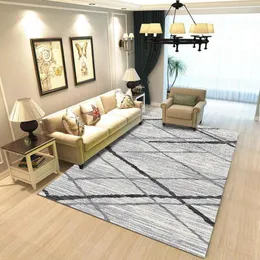 Halılar Nordic Oturma Odası için Tüysüz 180x240cm Halılar Yatak Odası Modern Tasarım Kanepe Sehpa Zemin Mat Çalışma Alan Halı