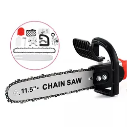 Parts 11.5 Inch Electric Chainsaw Stand Adapter Bracket Change Wood Cut Set For Angle Grinder