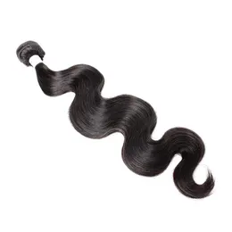 اللوحات ملكة جودة 100 امتداد الشعر البيروفي 1 حزمة REMY Human Hair Sevensions Extensions Body Wave Natural Color Greatremy Drop Shipping