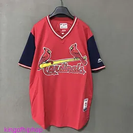 Moda Ropa Ropa deportiva Tops Rock Hip hop Camisetas Camisetas Hiphop béisbol Cardinals bordados para hombre para mujer edición grande longitud media suelta moda hiphop equipo u