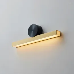 Lâmpada de parede Nordic Glass Light Gooseneck Preto Banheiro Luminárias Merdiven Turco Sconces