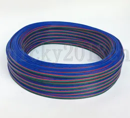 100 Meters 4Pin RGB Extension Wire Cable Connector 22AWG for 3528 5050 RGB LED Strip Light2938642