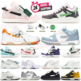 OFF-WHITE Out Of Office Sneakers Off white Shoes Luxury Designer Platform Scarpe Per Uomo Donne OW Sneakers Nero Bianco Cuoio OOO Trainers Dhgate Plate-forme Scarpa 【code ：L】