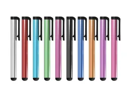 Universal Capacitive Stylus Pen för iPhone 7 7Plus 6 6S 5 5S Touch Pen för mobiltelefon för surfplatta olika färger 1000pcslot4718696