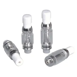 Engångstank Th205 TH215 TH220 ATOMIZER 510 Trådkassett 1,5 ml 2,0 ml glasvagnar Tjock oljekeramisk spole Tip Pk M6T Fit M3 -batteri