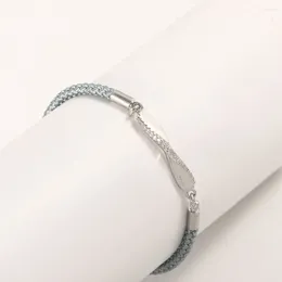 Charme Armbänder Frauen Romantische Männer Für Immer Liebe Weben Seil Legierung Paare Mobius Ring Freund Armband Hand