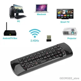 携帯電話キーボードRII MINI I25 HE/RU/US/AR/FR Wireless Keyboard Air MouseリモートコントロールスマートTV Android TV Box Fire TVのプログラム可能なキー