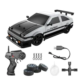 Auto elettrica/RC Auto AE86 Giocattolo da corsa telecomandato per bambini 1 16 4WD 2.4G GTR ad alta velocità RC Auto elettrica da deriva Giocattolo per bambini Regalo 2