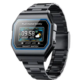 Uhren Xiaomi KW18 Männer Smart Watch IP67 Wasserdichte Uhr Herzfrequenz Blutdruck Sauerstoff GPS 18 Sport Modus SmartWatch Für Android IOS
