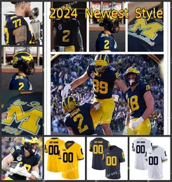 Michigan Wolverines McCarthy Futbol Forması Blake Corum Morris Wilson College Erkek Jersey 2024