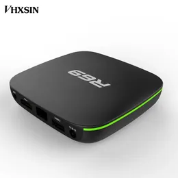 Box R69 TV Box Smart 1GB 8 GB Allwinner H3 Quadcore 2.4G Set Set TOP Box 1080p HD Android 7.1