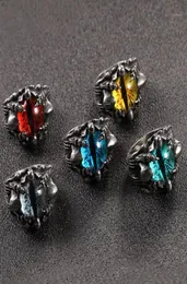 Cluster Rings Vintage Creative For Men Women Personality Male Punk Hip Hop Ring Jewelry Men039s Bar Night Club Accessories Gift5382715