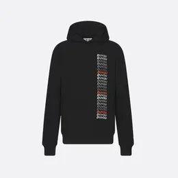 Duyou avslappnad fit huva tröja designer män tröjor kvinnor hoodies kammade bomullsuttryck sueter hombre pullover dy66625