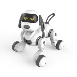 Yingjia 18011 Dekator robota Dog Electric Inteligentny dialog dla psów Pet Control Boys and Girls Early Education Toy LJ201105