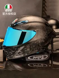 Premium Motorcycle Helmet: Safety Certified, Full Face Carbon