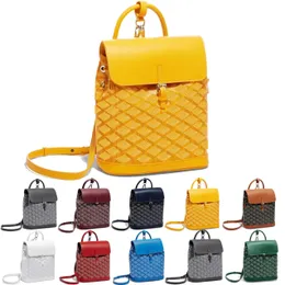 Taschen Mochila Rucksäcke Alpin Medium Luxus Designer Umhängetaschen Rucksack Echtes Leder Snapshot Herren Büchertaschen Damen Vintage Clutc