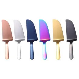 Colored Stainless Steel Cake Cutter Cake Server Cake Knife Party Festival Wedding LL