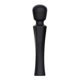 Vibrator Silicone Fun Womens laddningsbar onani Stick med 20 frekvensvibration och 8 olika hastigheter Massage 231129