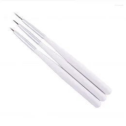 Set di pennelli per unghie Art Pencil Drawing Line Pen Brush Strumenti per punteggiare Paint Striping Manicure TSLM1