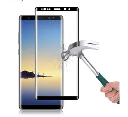 3D Full Cover Gehärtetes Glas Für Samsung Galaxy Note 8 Displayschutzfolie Für Galaxy S8 S8 plus Schutzfolie6091614