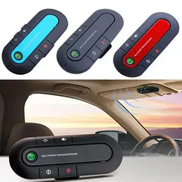 أجهزة الإرسال FM Transmitter Car Kit Handsfree Wireless Bluetooth Headset MP3 Audio Music Player دعم بطاقة TF مع حزمة البيع بالتجزئة