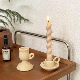 Portacandele Soggiorno Unico Moderno Creativo Francese Supporto per interni Lusso El Wedding Kerzenhalter Decorazione della casa