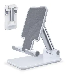 Retractable Folding Desktop Stand ABS Lazy Tablet iPad Mount Universal Desk Mobile Phone Holder 360 Degrees Adjustable6547566