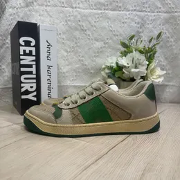 Designer Casual Shoes Screener 1977 Sneakers GU old Low Sports Trainers walking Black White Green Dirty shoes High Quality Mens Women sneakers 10A