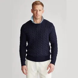 Autunno Inverno Uomo Lana Masculina Piccolo Pullover Moda Casual Pull Homme Maglione da uomo 240103