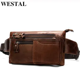 Мужские поясные сумки WESTAL, поясная сумка из натуральной кожи, поясная сумка, мужская поясная сумка для денег, мужская поясная сумка 8953 240103