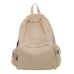 Mulheres náilon mochila de viagem senhora grande mochila para meninas mulheres bookbag feminino mochila ombro saco escolar 240103