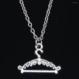 Chains 20pcs Fashion Necklace 24x17mm Hanger Clothes Stand Pendants Short Long Women Men Colar Gift Jewelry Choker