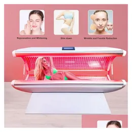 Outros itens de beleza de saúde Alívio da dor Dispositivo de luz infravermelha Pdt 660Nm 850Nm Terapia Lâmpada Fl Corpo Led Bed Drop Delivery Health Beauty Dhfsq